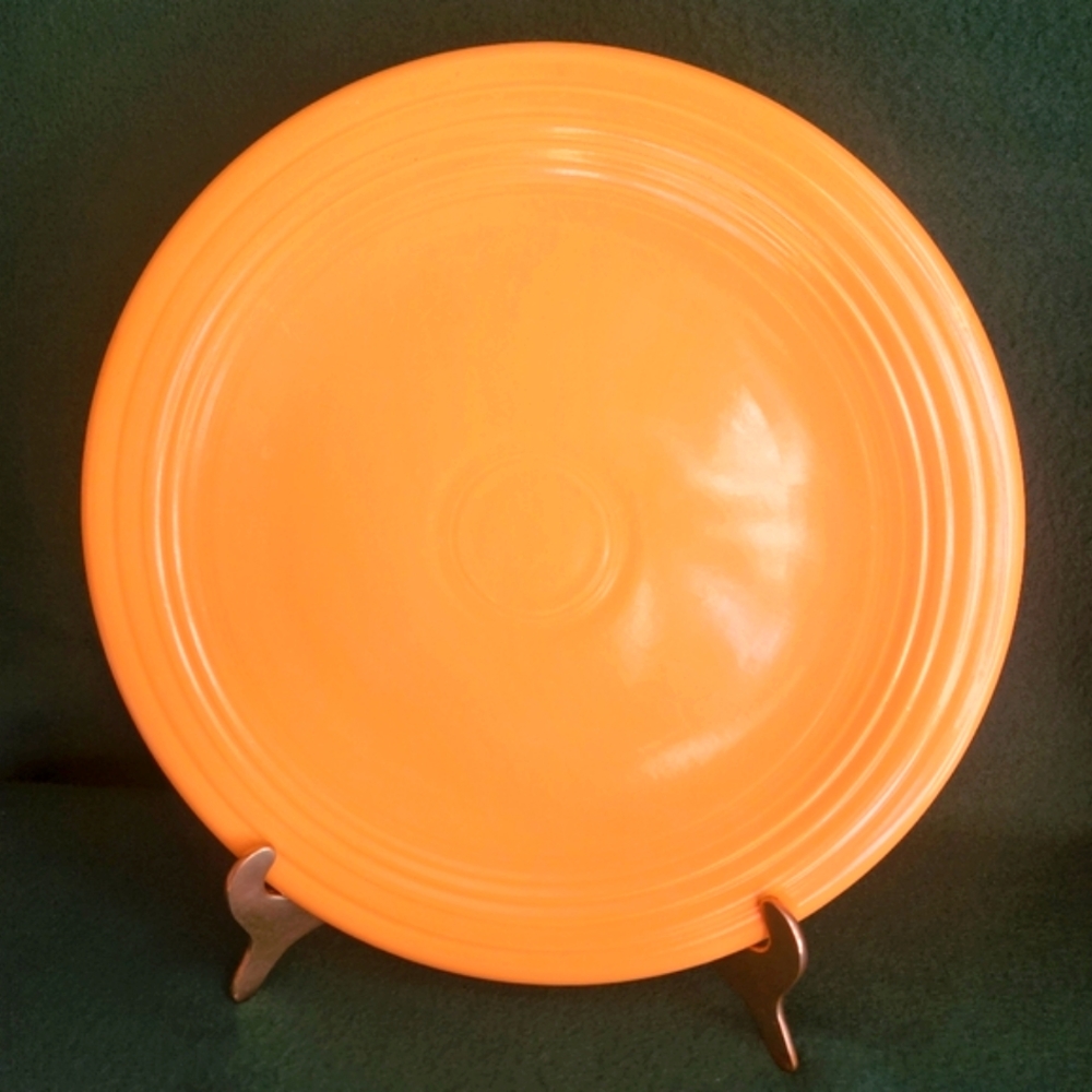 Fiesta Chop Plate Vintage HLC Charger VTG 40s Homer Laughlin USA